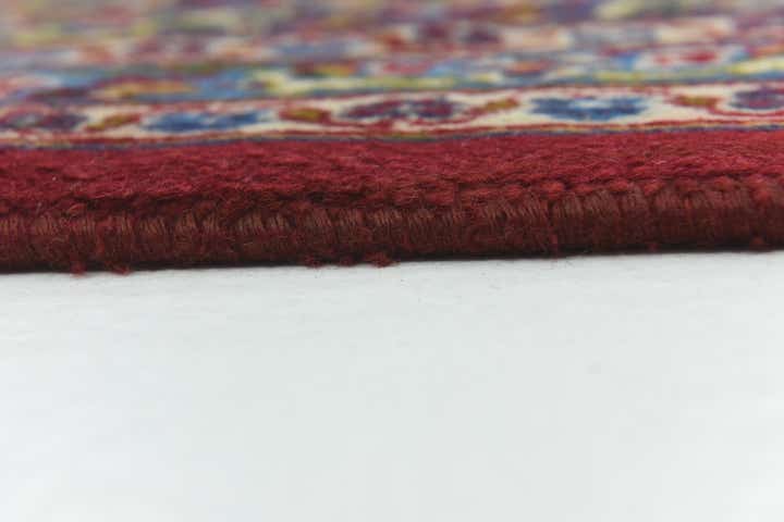 9' 8 x 12' 7 Hand Knotted Mashad Persian Wool Rug