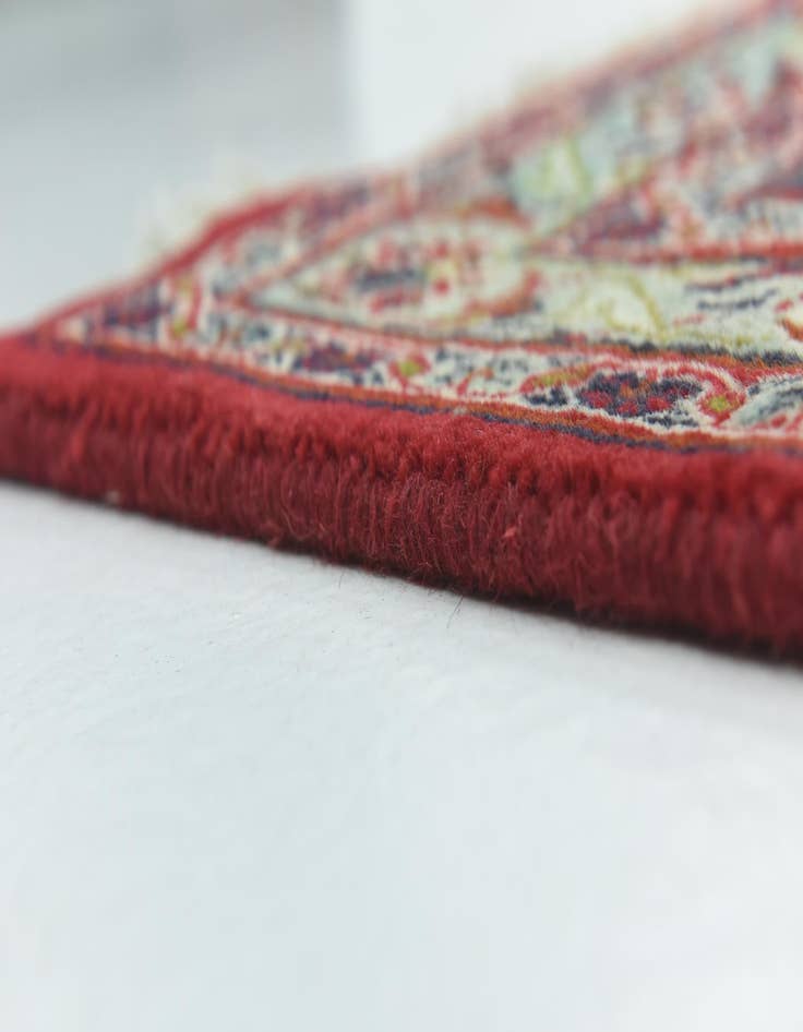 Detail image of 9' 6 x 12' 10  Hand Knotted Mashad Persian Wool Rug