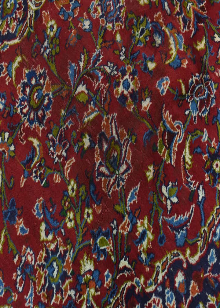 9' 10 x 12' 8 Hand Knotted Mashad Persian Wool Rug