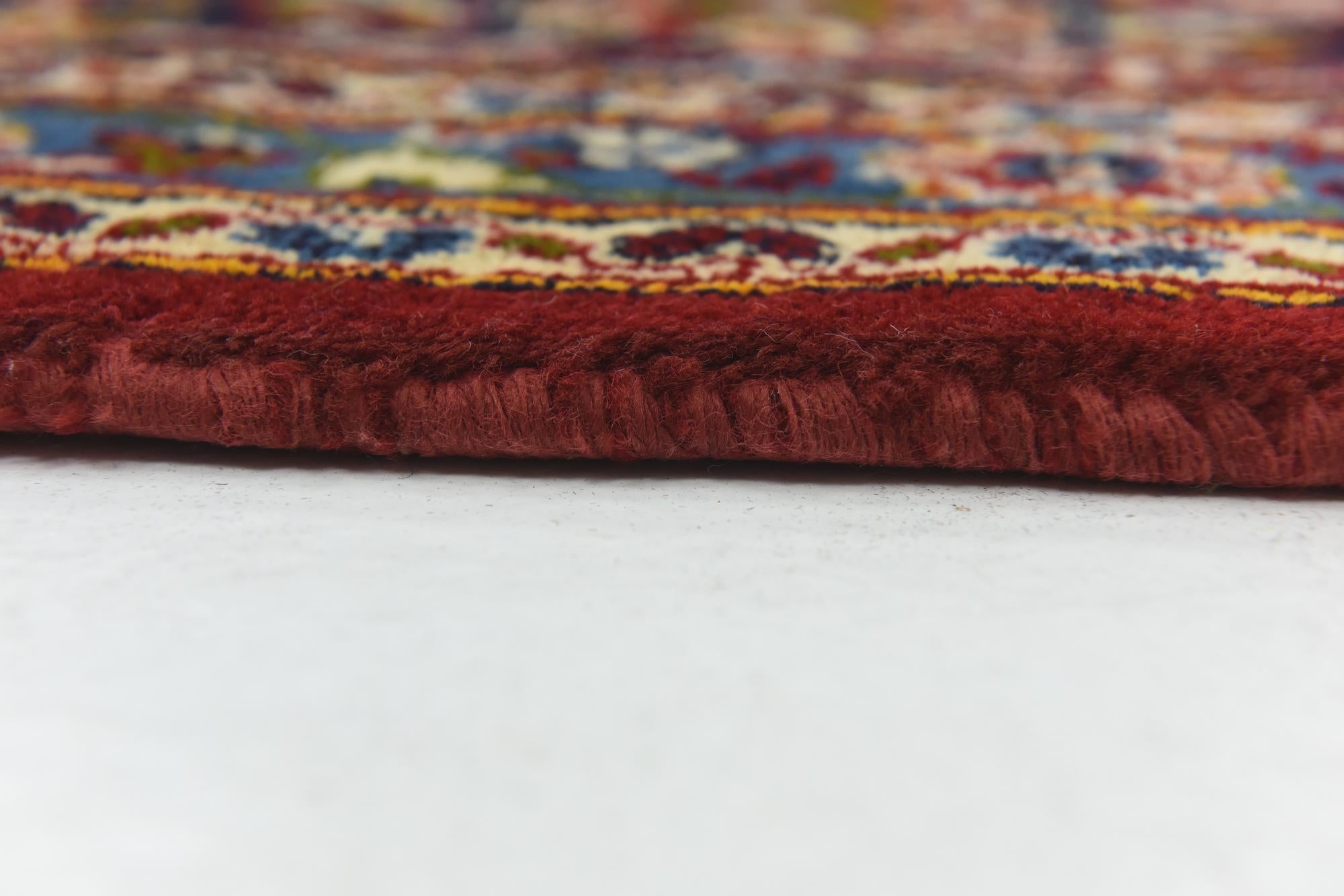9' 10 x 12' 8 Hand Knotted Mashad Persian Wool Rug