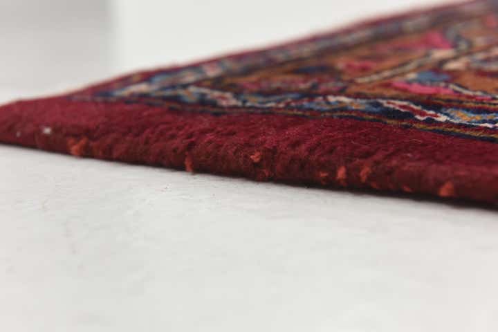 9' 7 x 12' 6 Hand Knotted Mashad Persian Wool Rug