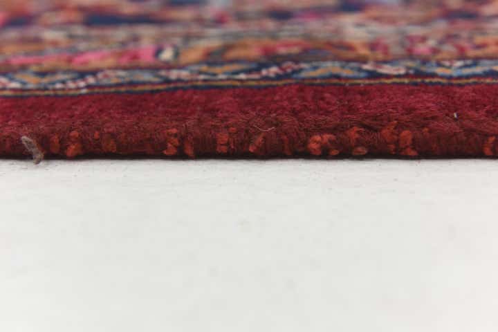 9' 7 x 12' 6 Hand Knotted Mashad Persian Wool Rug
