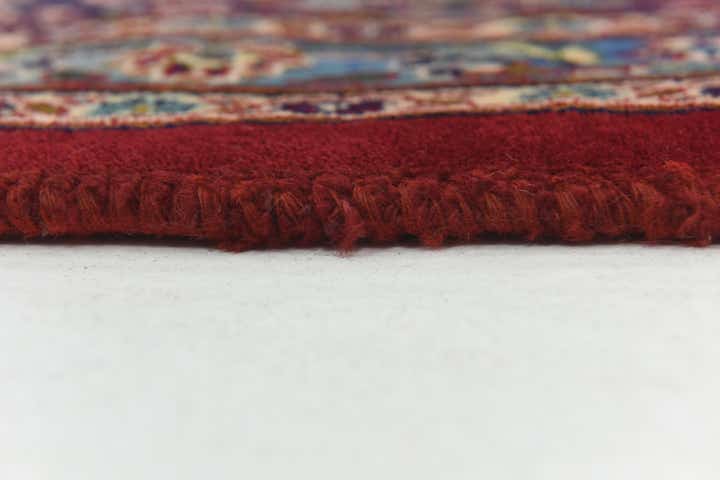 10' x 12' 8 Hand Knotted Mashad Persian Wool Rug