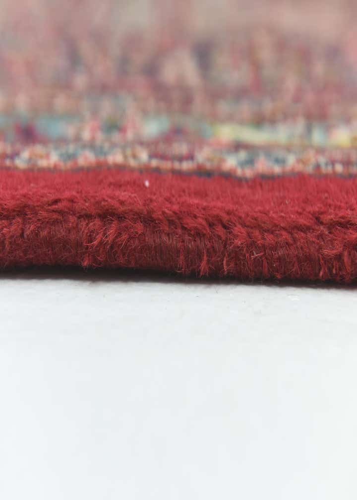 9' 8 x 12' 6 Hand Knotted Mashad Persian Wool Rug