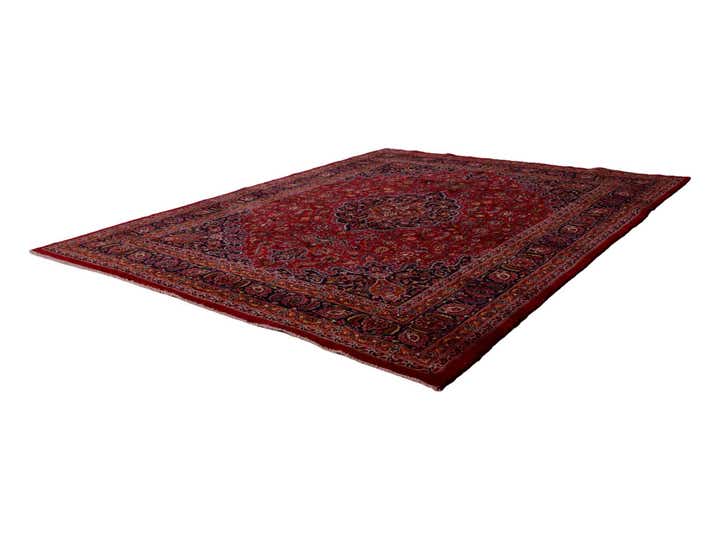 9' 10 x 12' 9 Hand Knotted Mashad Persian Wool Rug