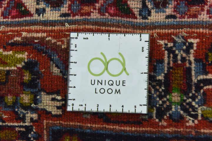 9' 10 x 12' 9 Hand Knotted Mashad Persian Wool Rug