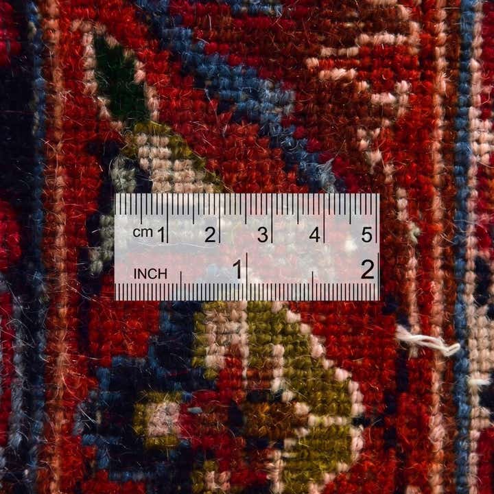 9' 10 x 12' 9 Hand Knotted Mashad Persian Wool Rug