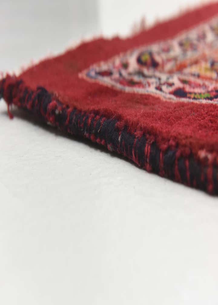 9' 10 x 12' 9 Hand Knotted Mashad Persian Wool Rug