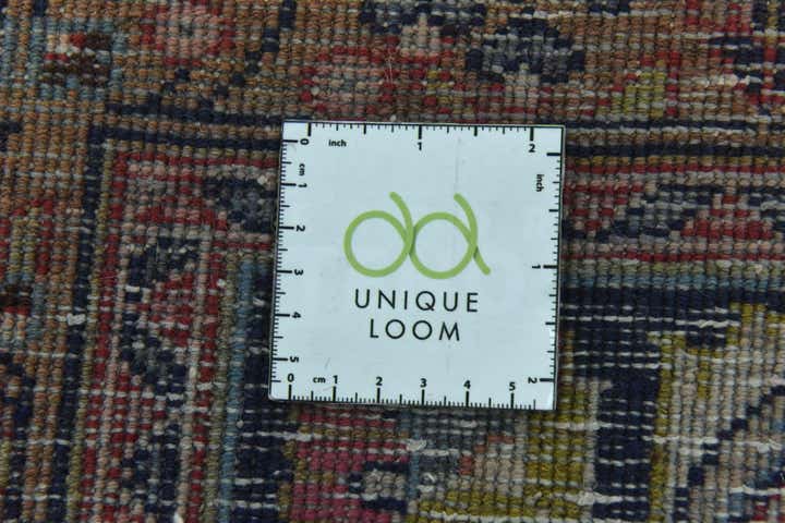 9' 8 x 12' 6 Hand Knotted Mashad Persian Wool Rug