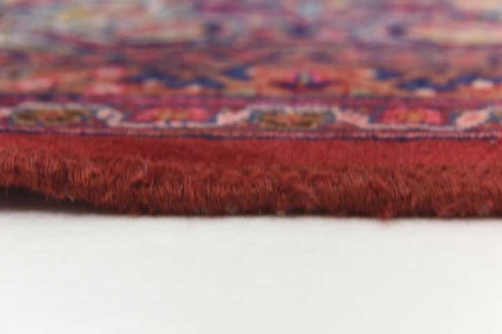 9' 8 x 12' 6 Hand Knotted Mashad Persian Wool Rug