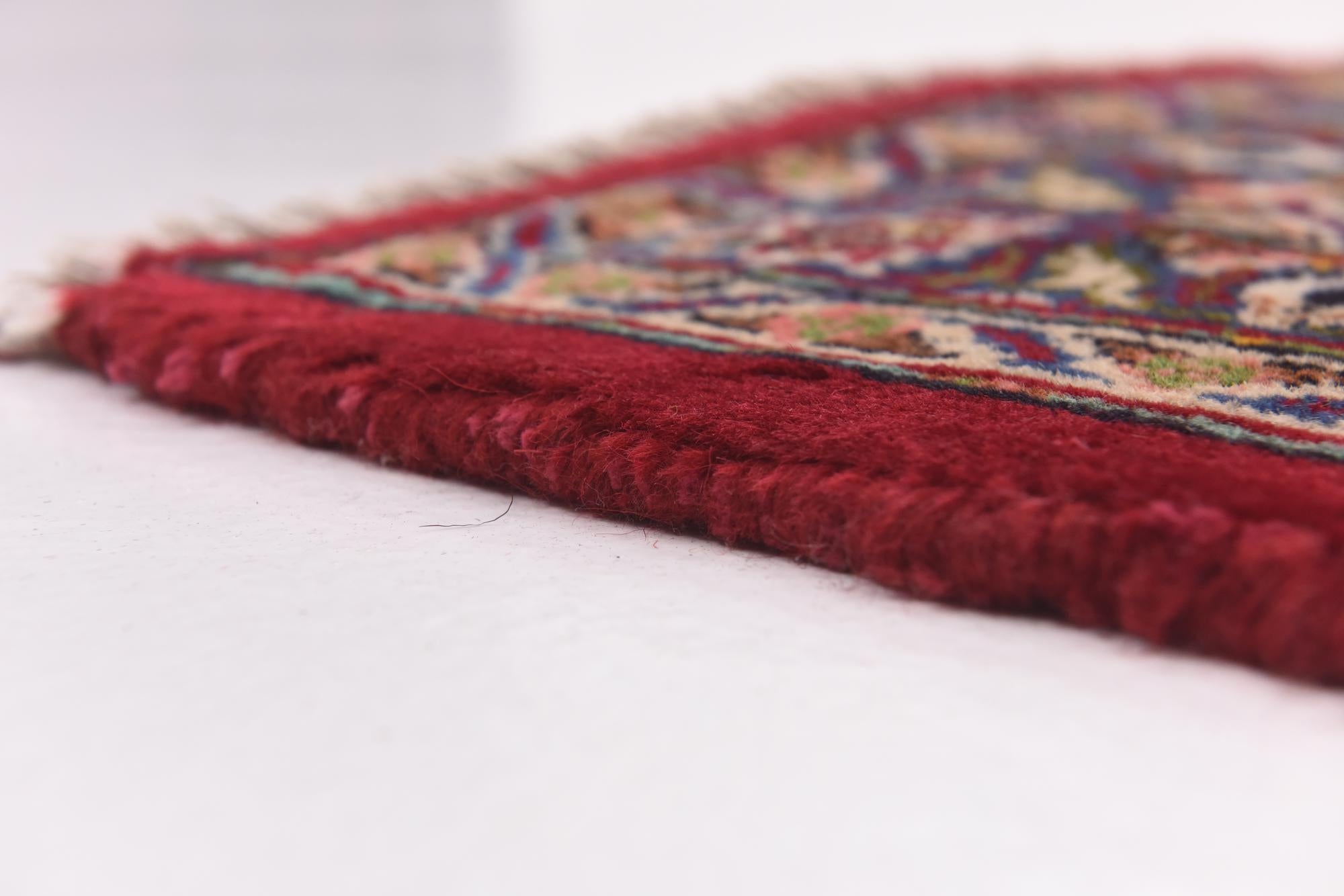 9' 9 x 13' 2 Hand Knotted Mashad Persian Wool Rug