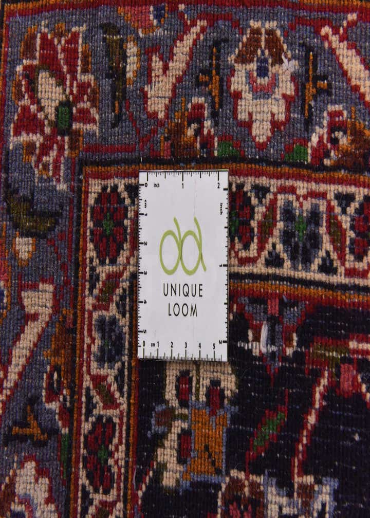 9' 10 x 13' Hand Knotted Mashad Persian Wool Rug