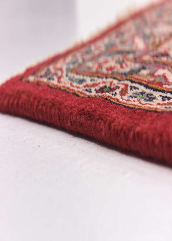 9' 10 x 13' Hand Knotted Mashad Persian Wool Rug