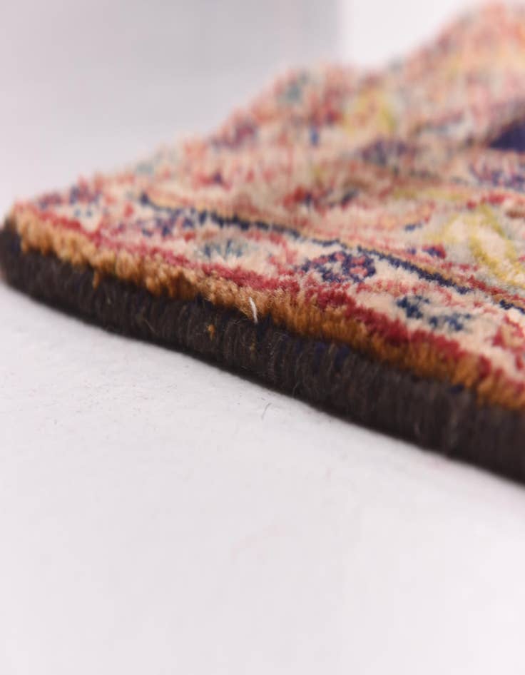 Detail image of 9' 6 x 12' 9 Hand Knotted Mashad Persian Wool Rug