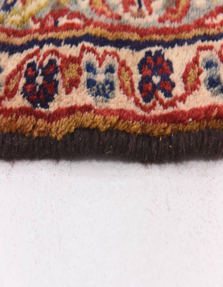 Detail image of 9' 6 x 12' 9 Hand Knotted Mashad Persian Wool Rug