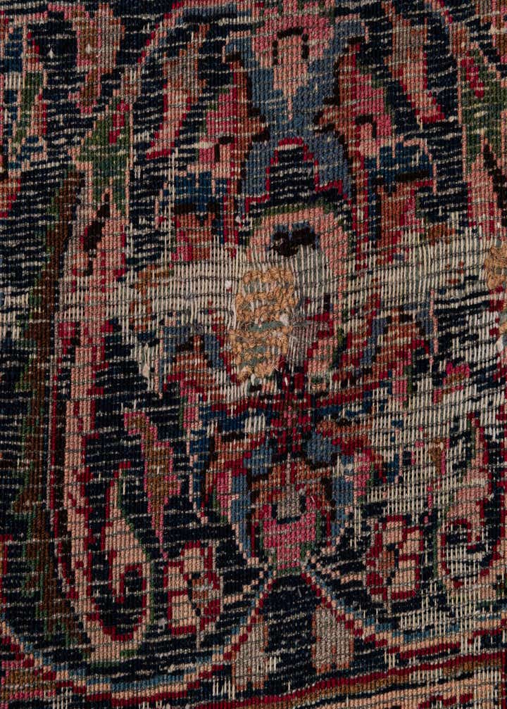 9' 8 x 12' Hand Knotted Mashad Persian Wool Rug
