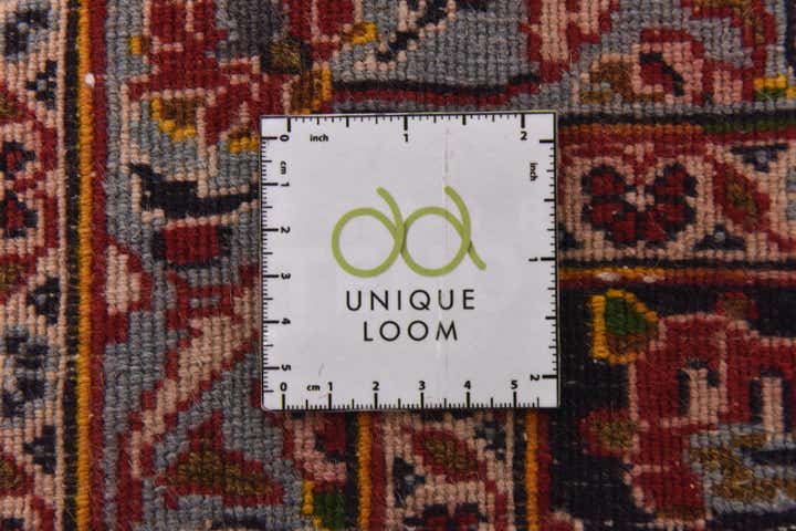 9' 6 x 13' Hand Knotted Mashad Persian Wool Rug