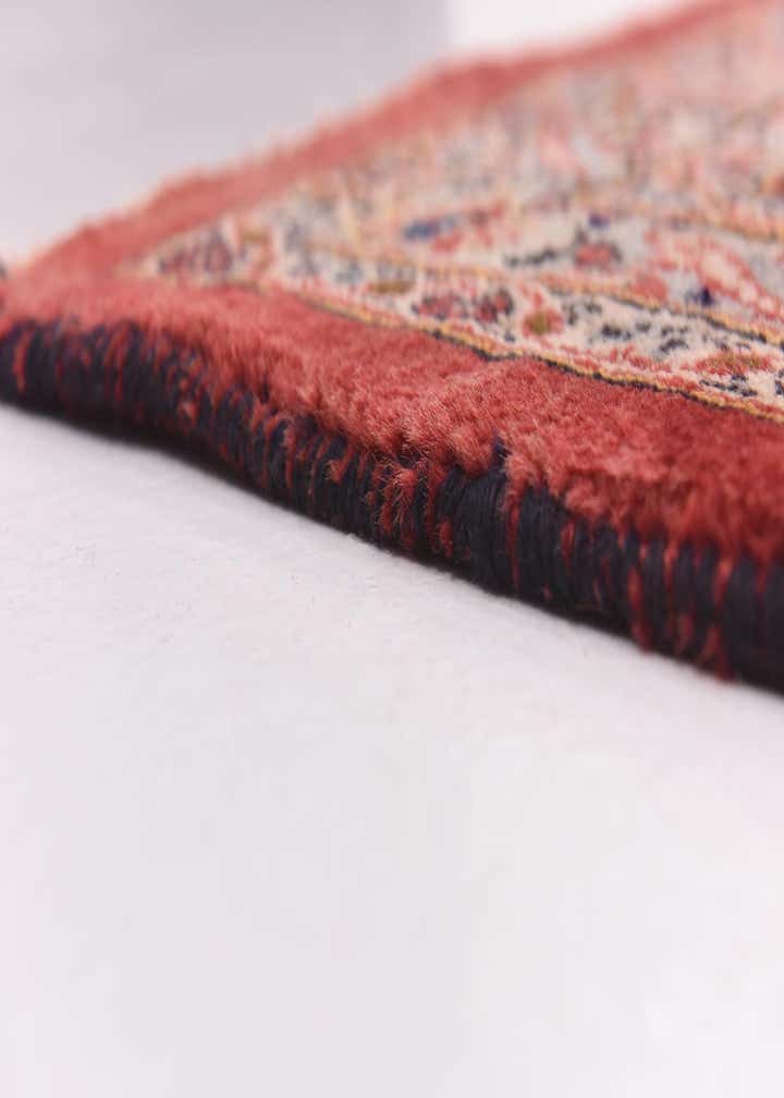 9' 6 x 13' Hand Knotted Mashad Persian Wool Rug