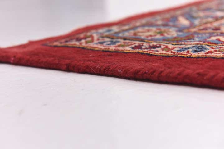 9' 6 x 13' Hand Knotted Mashad Persian Wool Rug