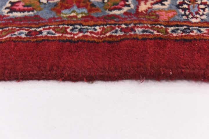 9' 7 x 13' Hand Knotted Mashad Persian Wool Rug