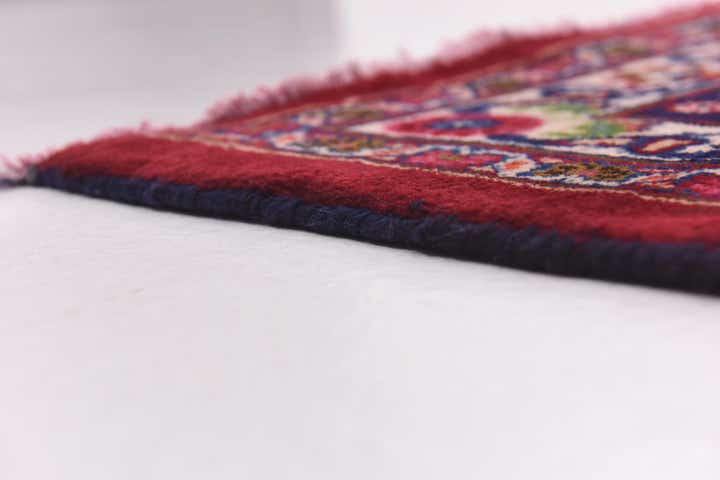 10' x 12' 10 Hand Knotted Mashad Persian Wool Rug