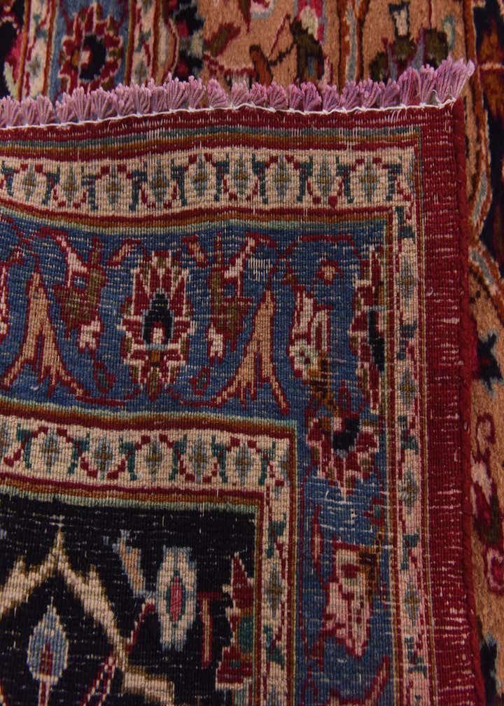 9' 9 x 12' 9 Hand Knotted Mashad Persian Wool Rug