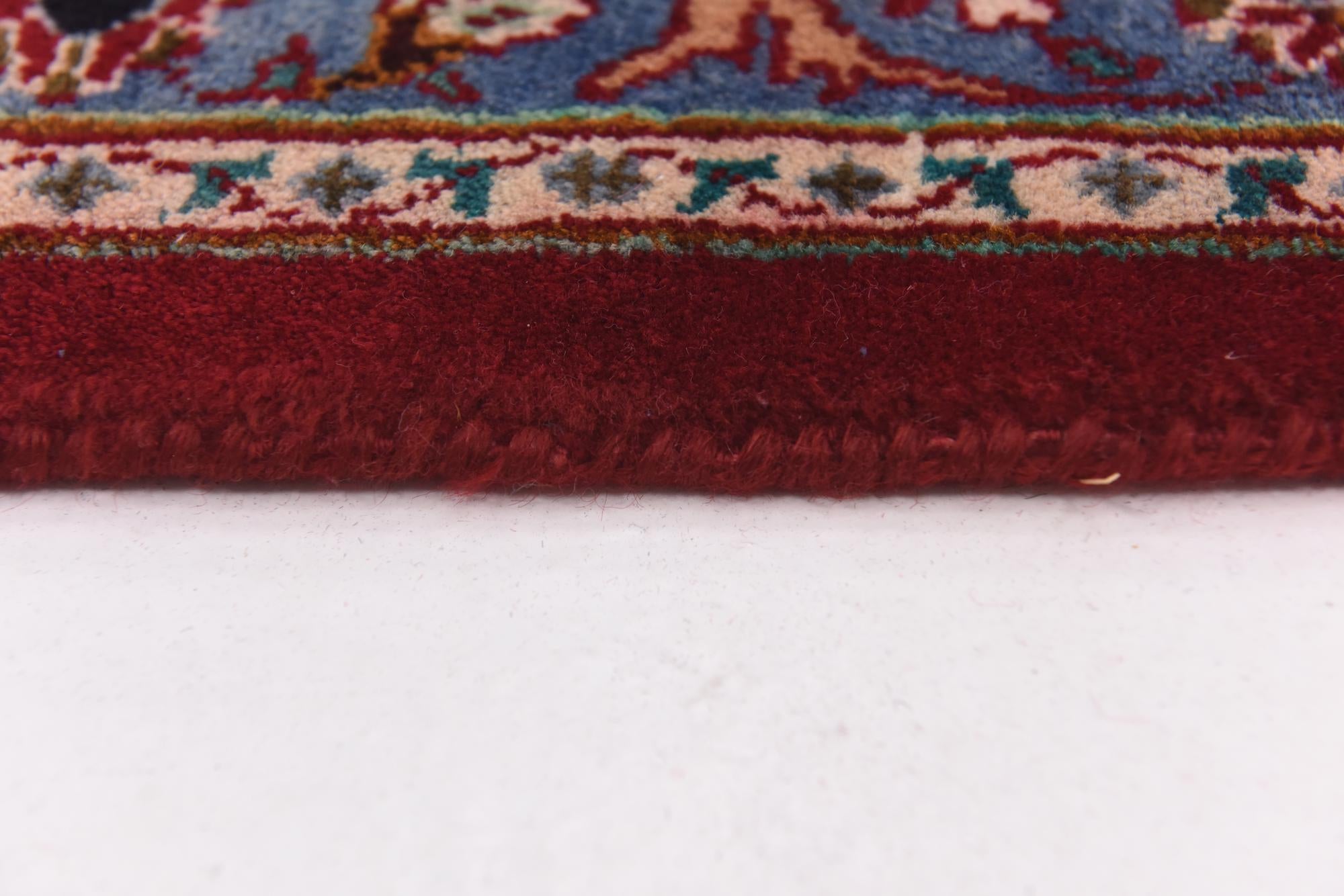 9' 9 x 12' 9 Hand Knotted Mashad Persian Wool Rug