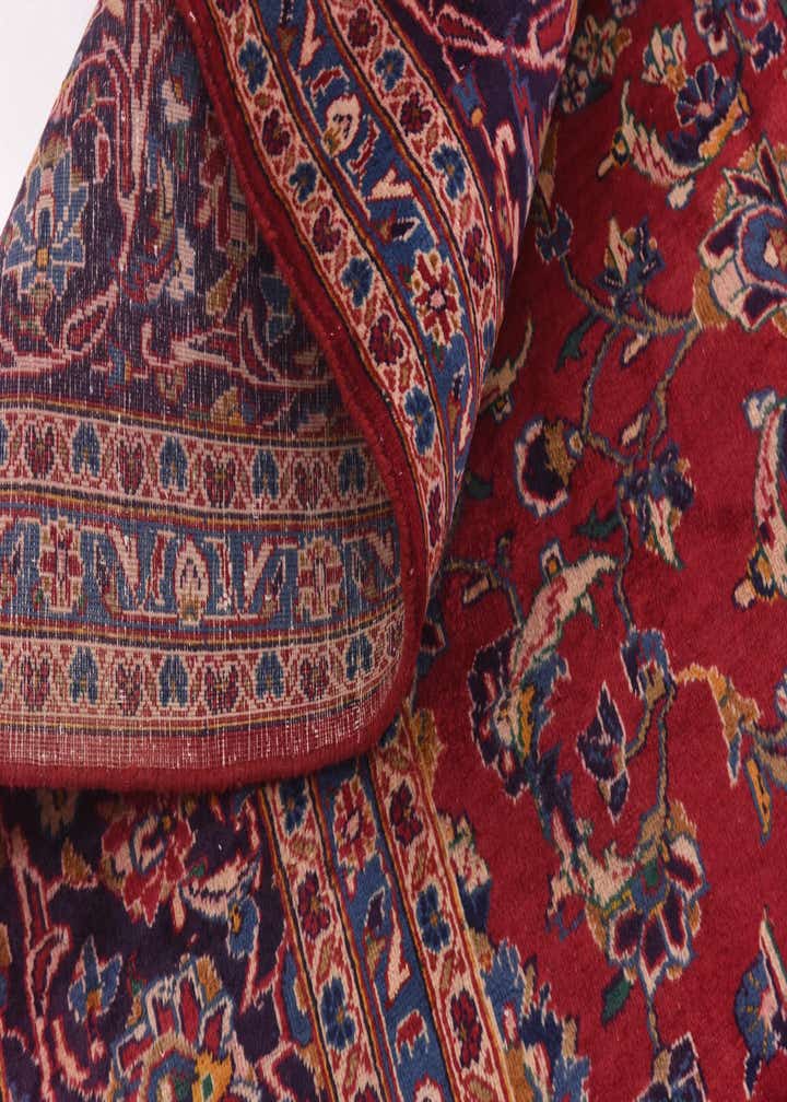 9' 7 x 12' 4 Hand Knotted Mashad Persian Wool Rug