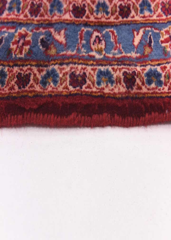 9' 7 x 12' 4 Hand Knotted Mashad Persian Wool Rug