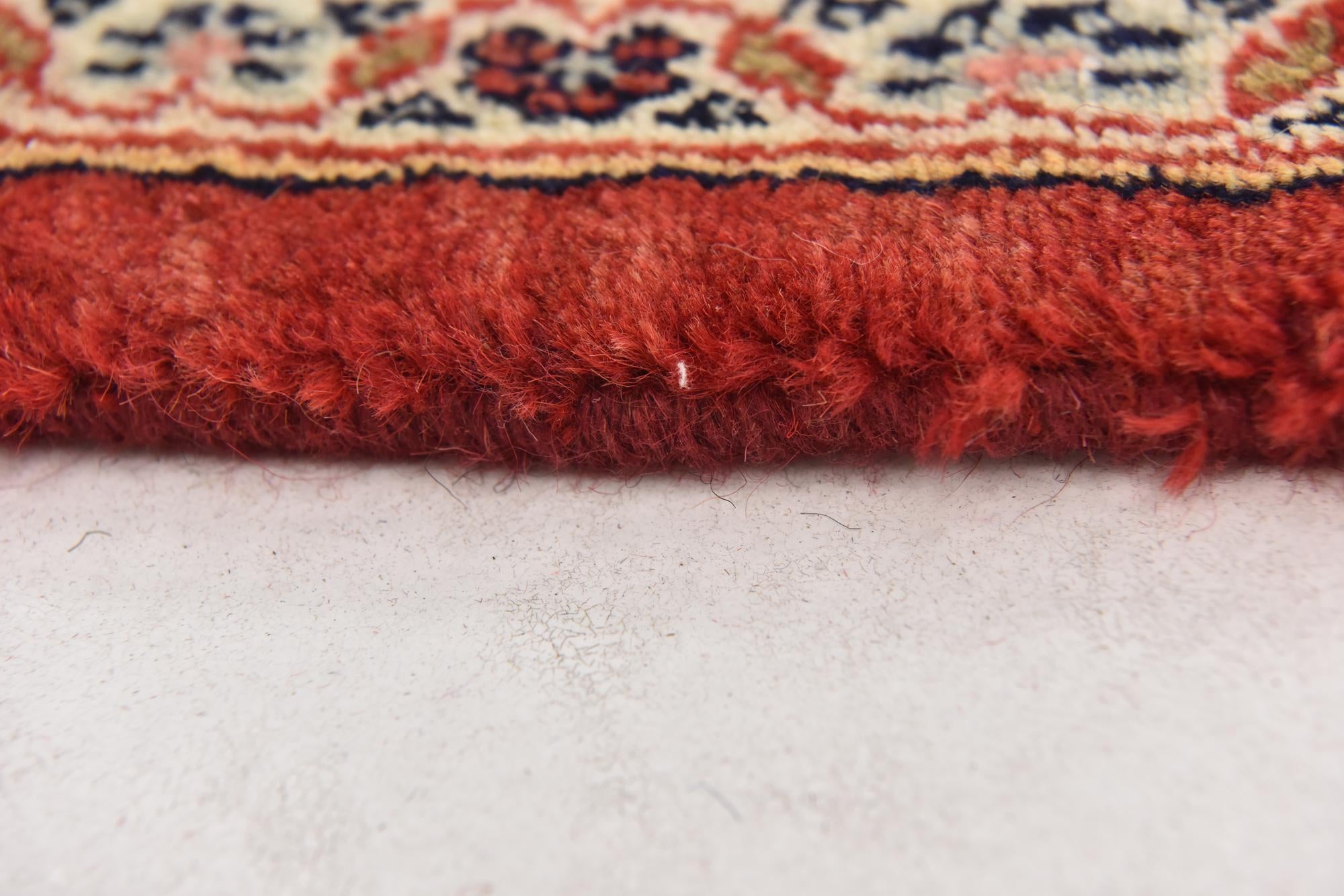 9' 6 x 12' 4 Hand Knotted Mashad Persian Wool Rug