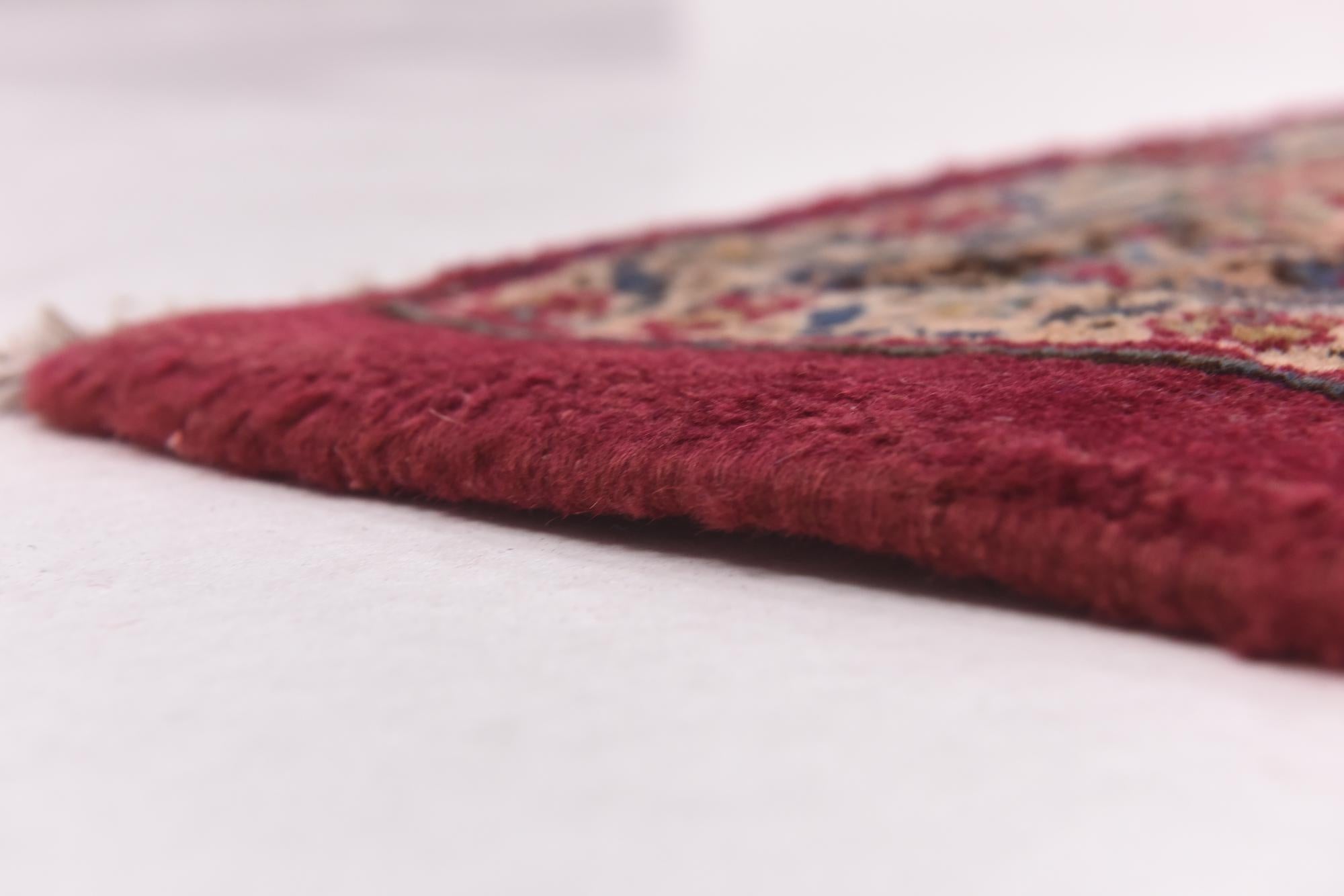 9' 9 x 12' 8 Hand Knotted Mashad Persian Wool Rug