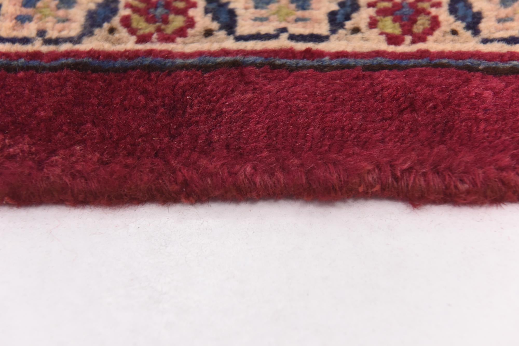 9' 9 x 12' 8 Hand Knotted Mashad Persian Wool Rug