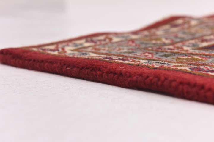 9' 7 x 12' 4 Hand Knotted Mashad Persian Wool Rug