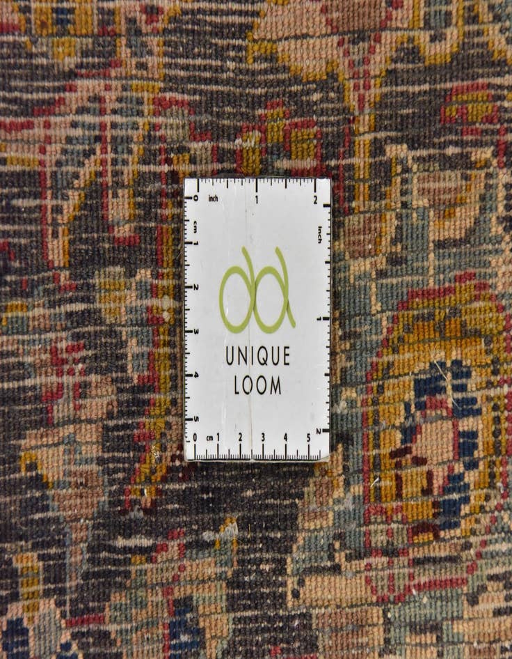 Detail image of 9' 8 x 12' 7  Hand Knotted Mashad Persian Wool Rug