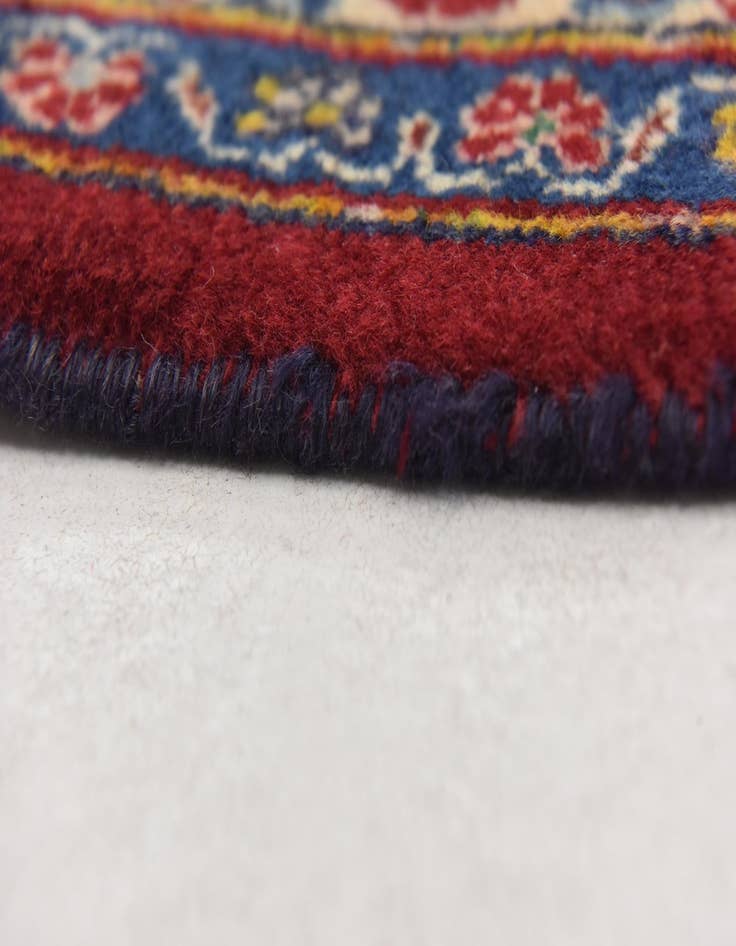 Detail image of 9' 8 x 12' 7  Hand Knotted Mashad Persian Wool Rug