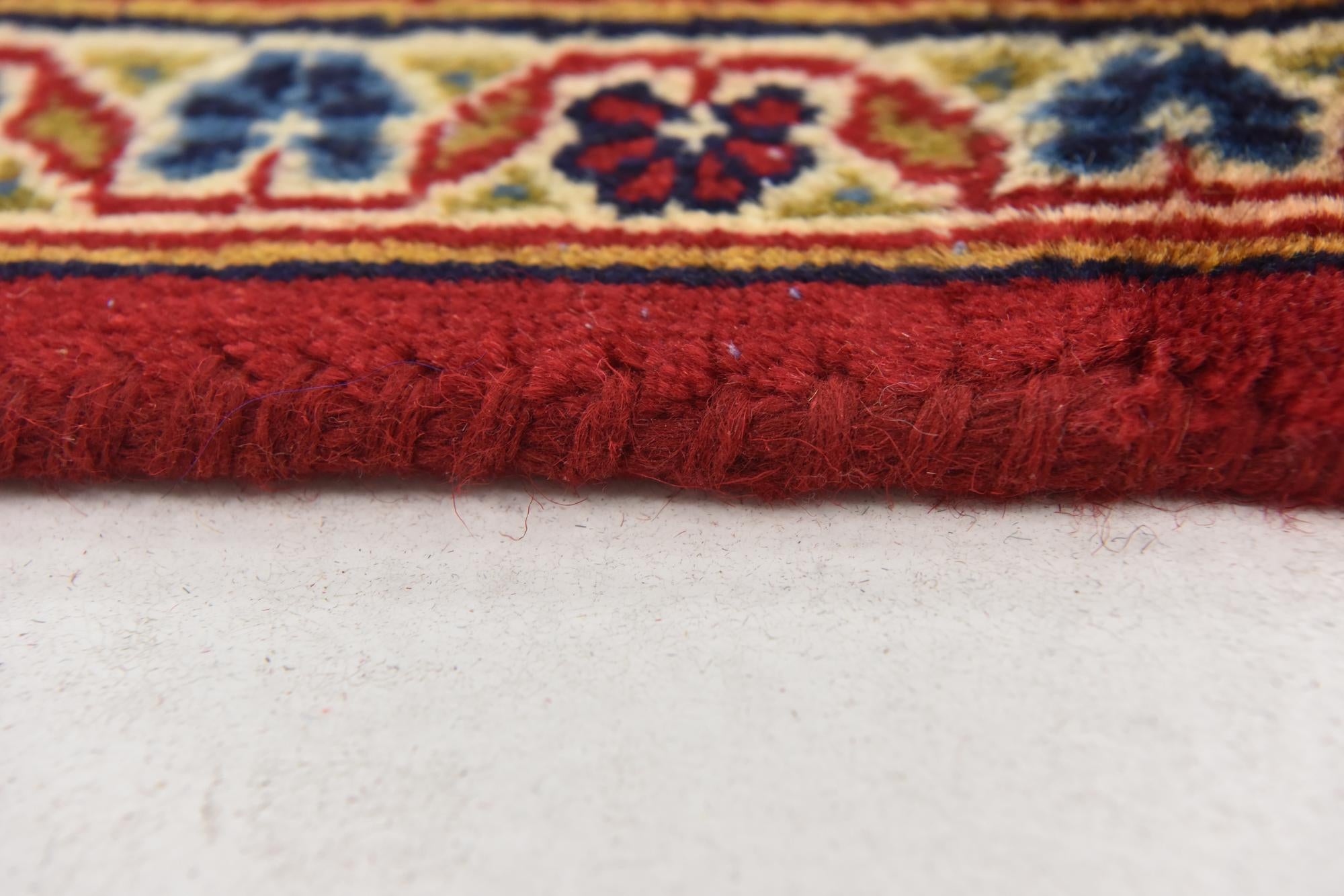 9' 9 x 12' 6 Hand Knotted Mashad Persian Wool Rug