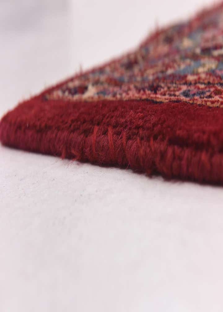 9' 6 x 12' 4 Hand Knotted Mashad Persian Wool Rug