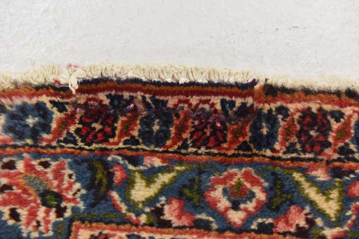 9' 6 x 13' 4 Hand Knotted Mashad Persian Wool Rug