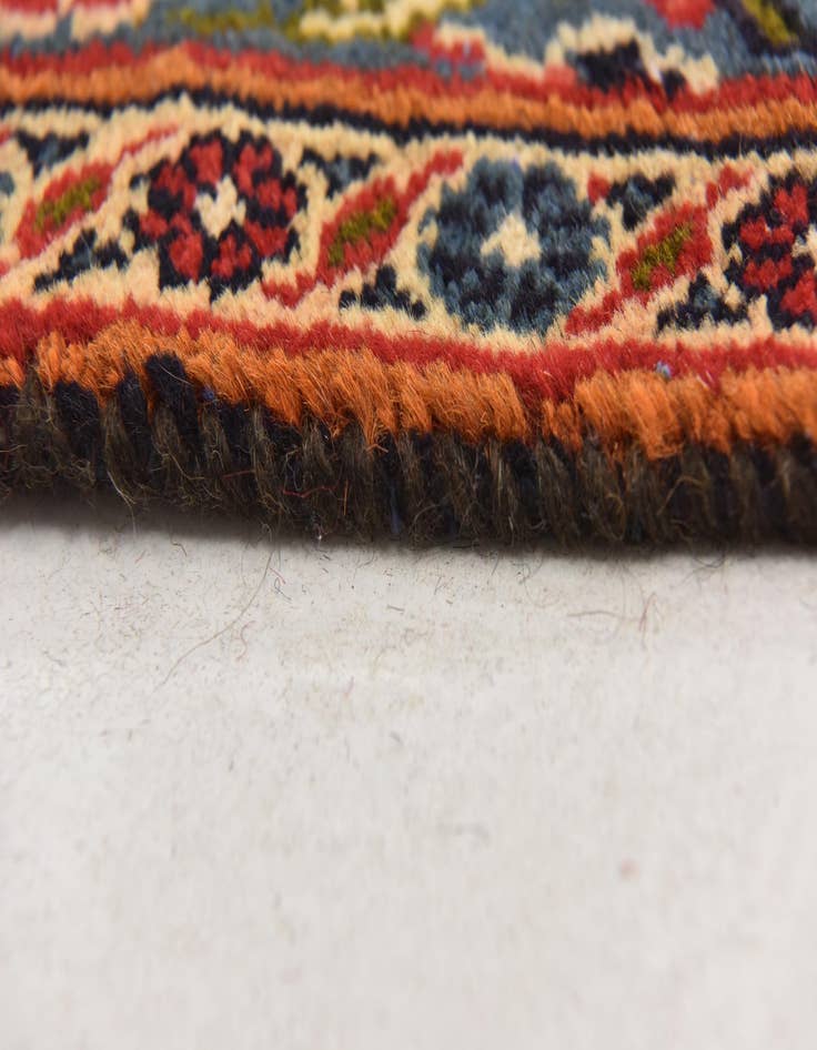 Detail image of 9' 6 x 13' 4  Hand Knotted Mashad Persian Wool Rug