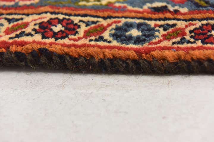 9' 6 x 13' 4 Hand Knotted Mashad Persian Wool Rug