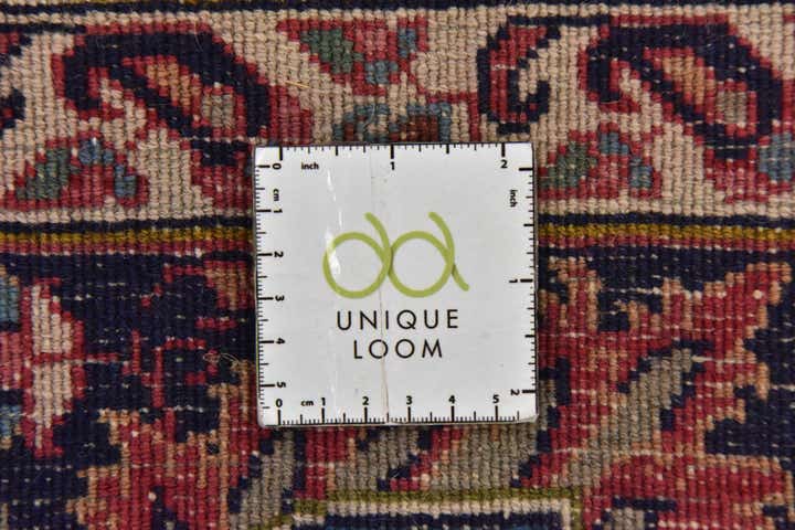 9' 6 x 12' 4 Hand Knotted Mashad Persian Wool Rug