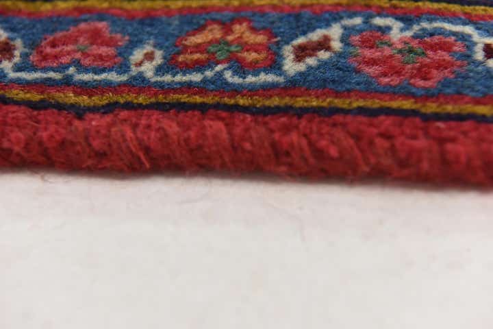 9' 6 x 12' 4 Hand Knotted Mashad Persian Wool Rug