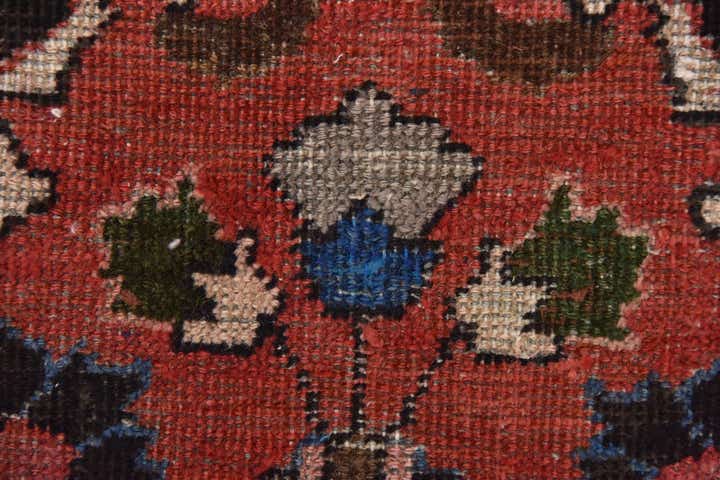 9' 10 x 13' Hand Knotted Mashad Persian Wool Rug