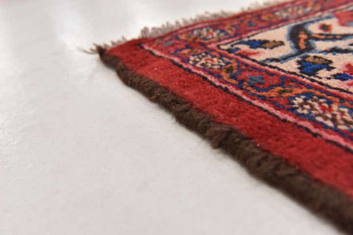 9' 10 x 13' Hand Knotted Mashad Persian Wool Rug