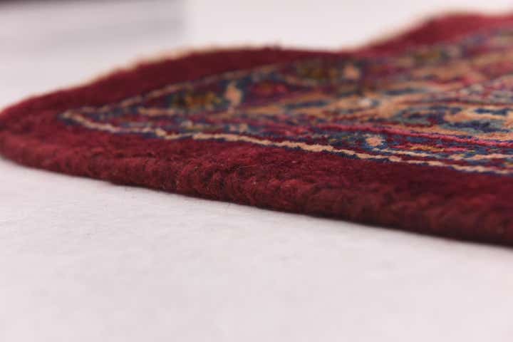 9' 8 x 12' 4 Hand Knotted Mashad Persian Wool Rug