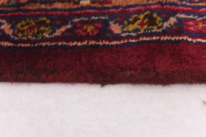 9' 8 x 12' 4 Hand Knotted Mashad Persian Wool Rug