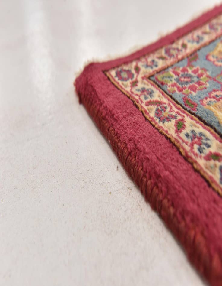 Detail image of 10' x 12' 9  Hand Knotted Mashad Persian Wool Rug