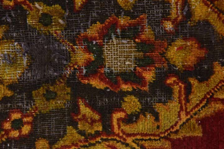 9' 10 x 12' 9 Hand Knotted Mashad Persian Wool Rug