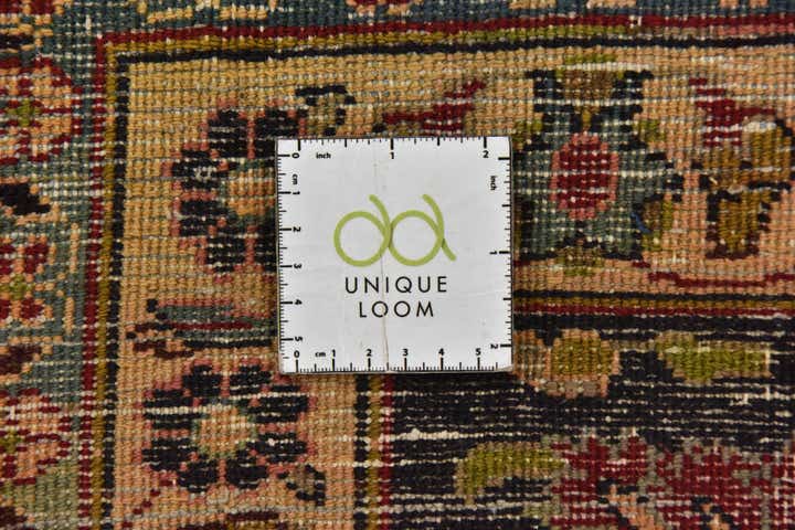 9' 10 x 12' 9 Hand Knotted Mashad Persian Wool Rug