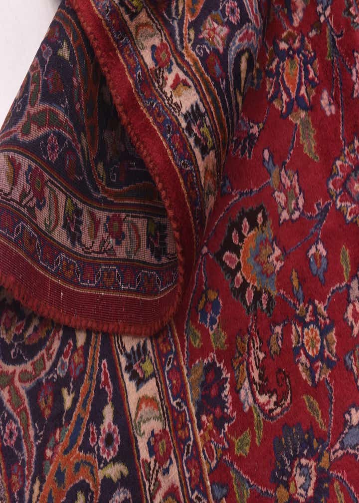 10' x 12' 10 Hand Knotted Mashad Persian Wool Rug